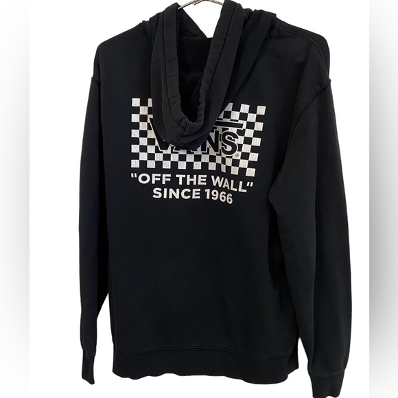 Vans Other - Retro Y2K VANS Classic Skate Black & White Checkered Off the Wall Men’s Hoodie